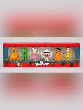 Italian Brainrot Meme Figure Set Collectible Character Toy Pack